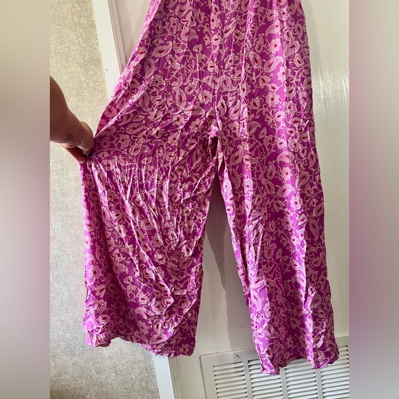 Knox Rose - Pink Floral Strapless Jumpsuit - Picture 5 of 12